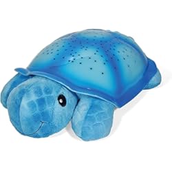 Los Mejores Cofres De Techo Cloud B Luz Nocturna Relajante Proyector De Estrellas | Luminosidad Suave | 3 Colores | 8 Constelaciones | Tortuga Twilight Azul