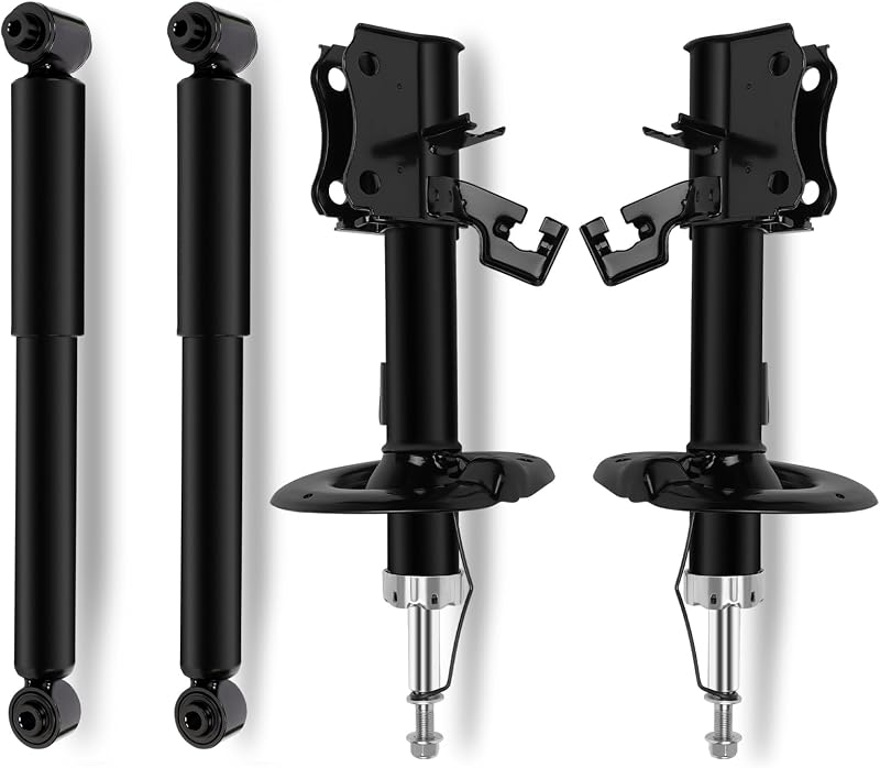 Kit de amortecedores dianteiros e traseiros AUTOMUTO para Nissan Sentra 2007–2012 – 4 peças