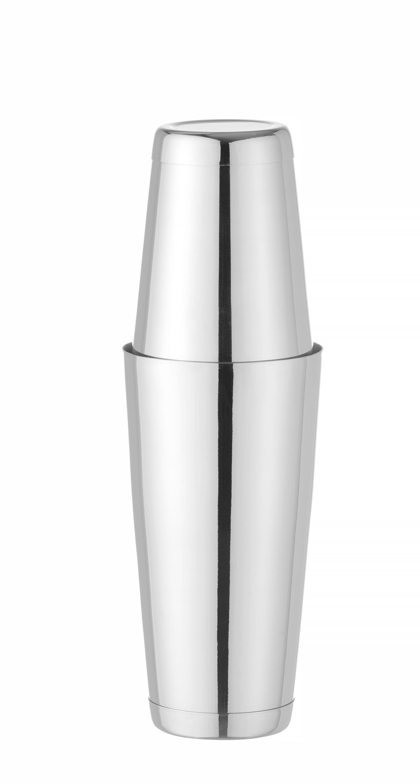 HENDI Shaker à cocktail Boston Tin-on-Tin, acier inoxydable, 600ml et 800ml