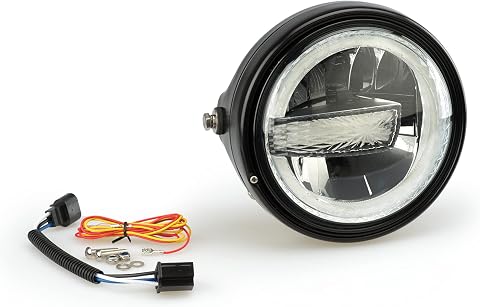 Puig 20818N Led-Scheinwerfer modellspezifische Ausführung, Schwarz