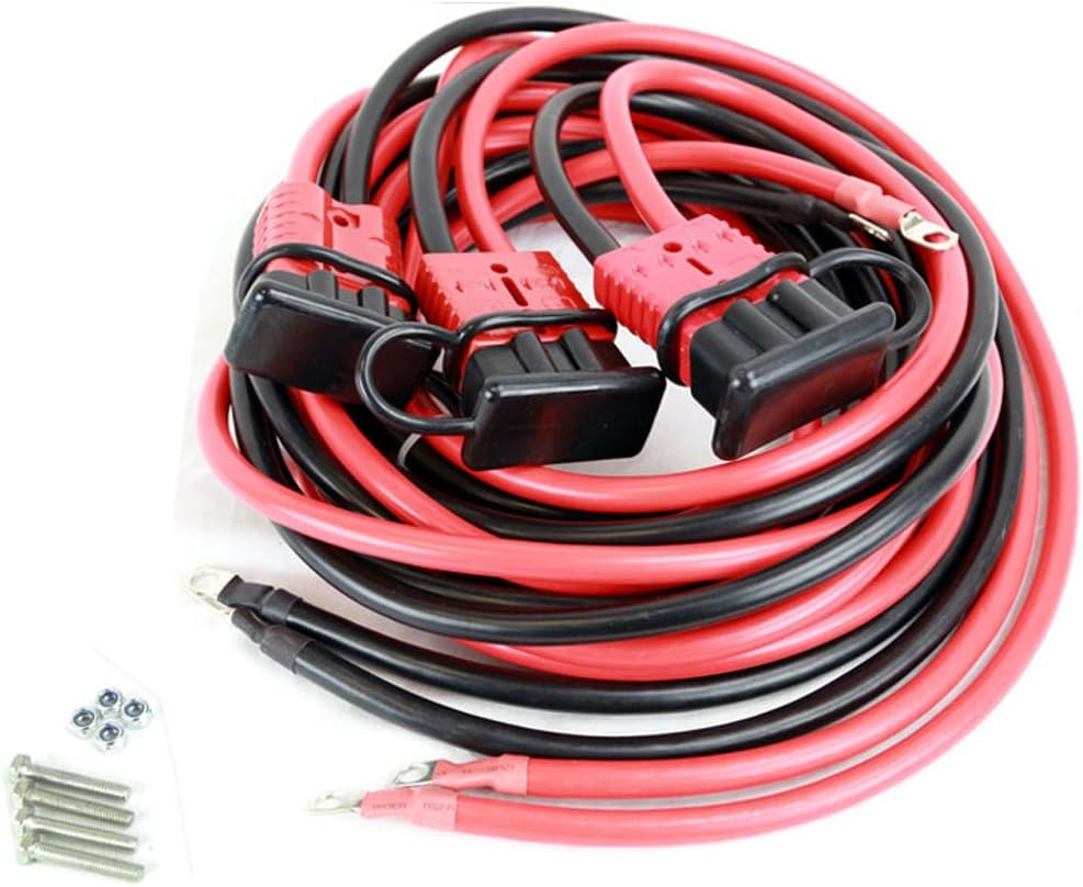 Tuff Stuff Overland 22 Foot Winch Permanent Wiring Kit for Front/Rear 2 Gauge