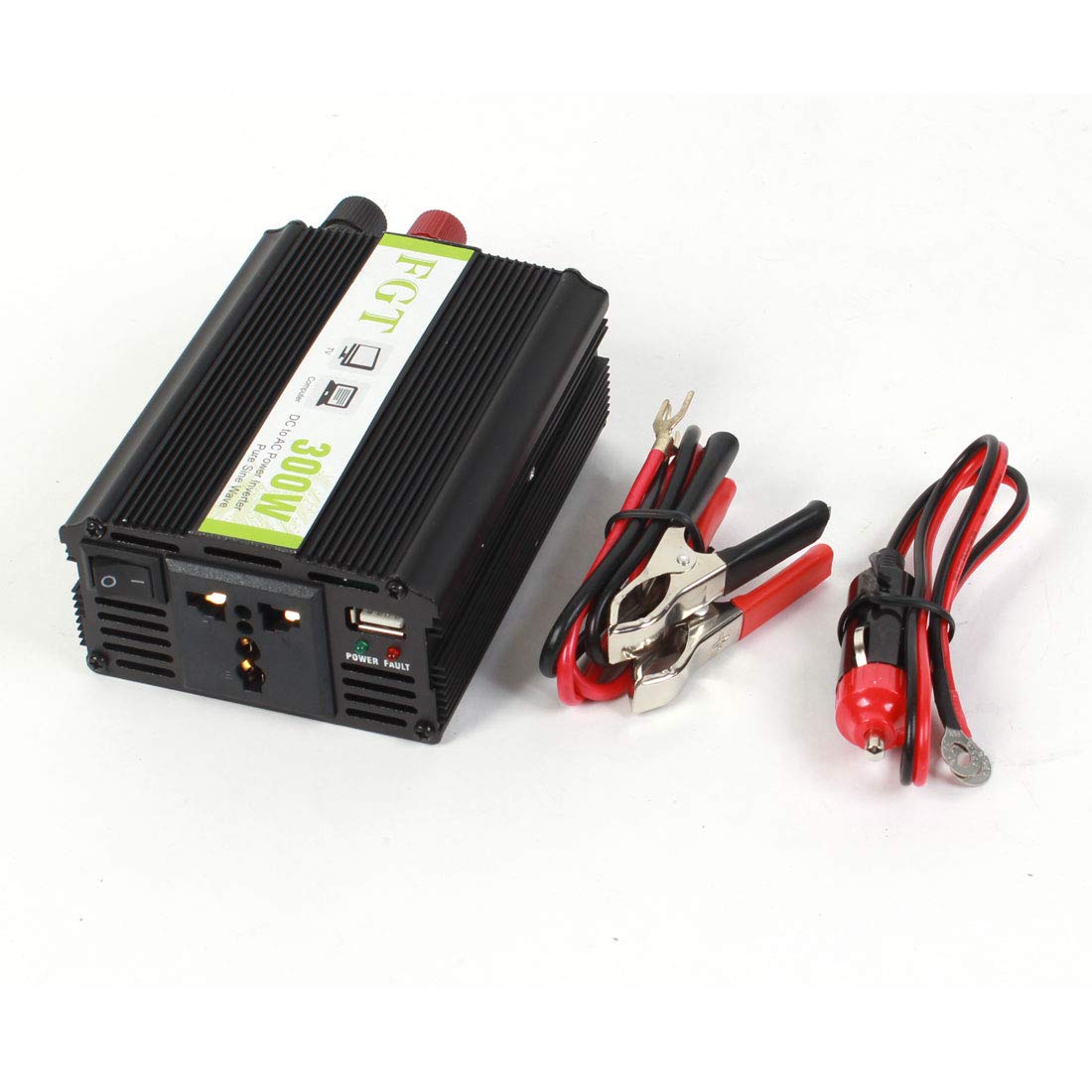 Aexit El 'zócalo de Enchufe BRITÁNICO Hizo Salir 12V / 24V al Adaptador del convertidor de Corriente de 220V 300W DC/AC (9f88f96a3d09a29980e87d68e6b8513b)