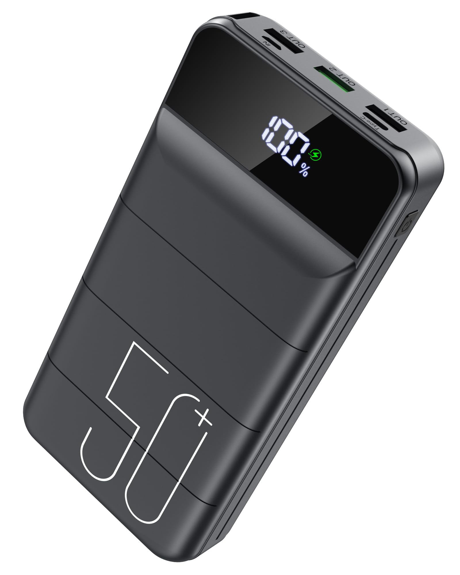 Power Bank 50000mAh 22.5W Fast Charging Portable Charger, USB C Quick Charge with 3 Outputs & 2 Inputs, LED Display, Huge Capacity External Cell Phone Battery Pack for iPhone, Samsung, iPad