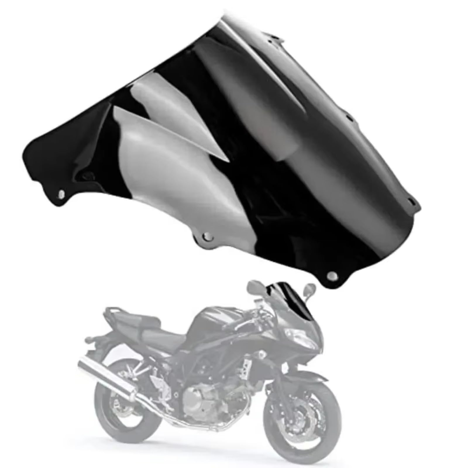 Deflector Viento Moto Compatible Con Suzuki Para SV650 Para SV650S SV1000 SV1000S 2003-2012 Accesorios De Piezas Parabrisas Motocicleta