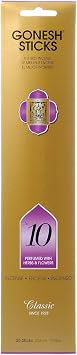 Gonesh 078612201108 Incense Sticks No.10 Perfumes of Herbs & Flowers