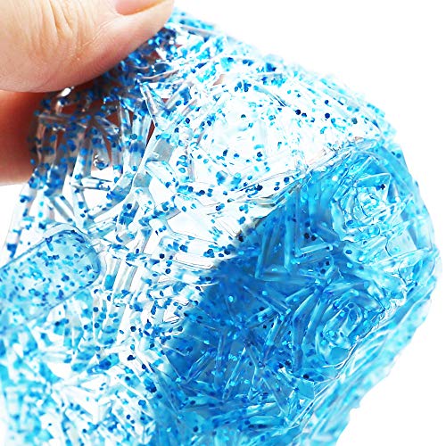 Techcity Princess Girls Sandals Dress Up Dance Party Cosplay Jelly Shoes For Kids Toddler Mary Janes (Little Kid 11 M, Blue) #TOP5