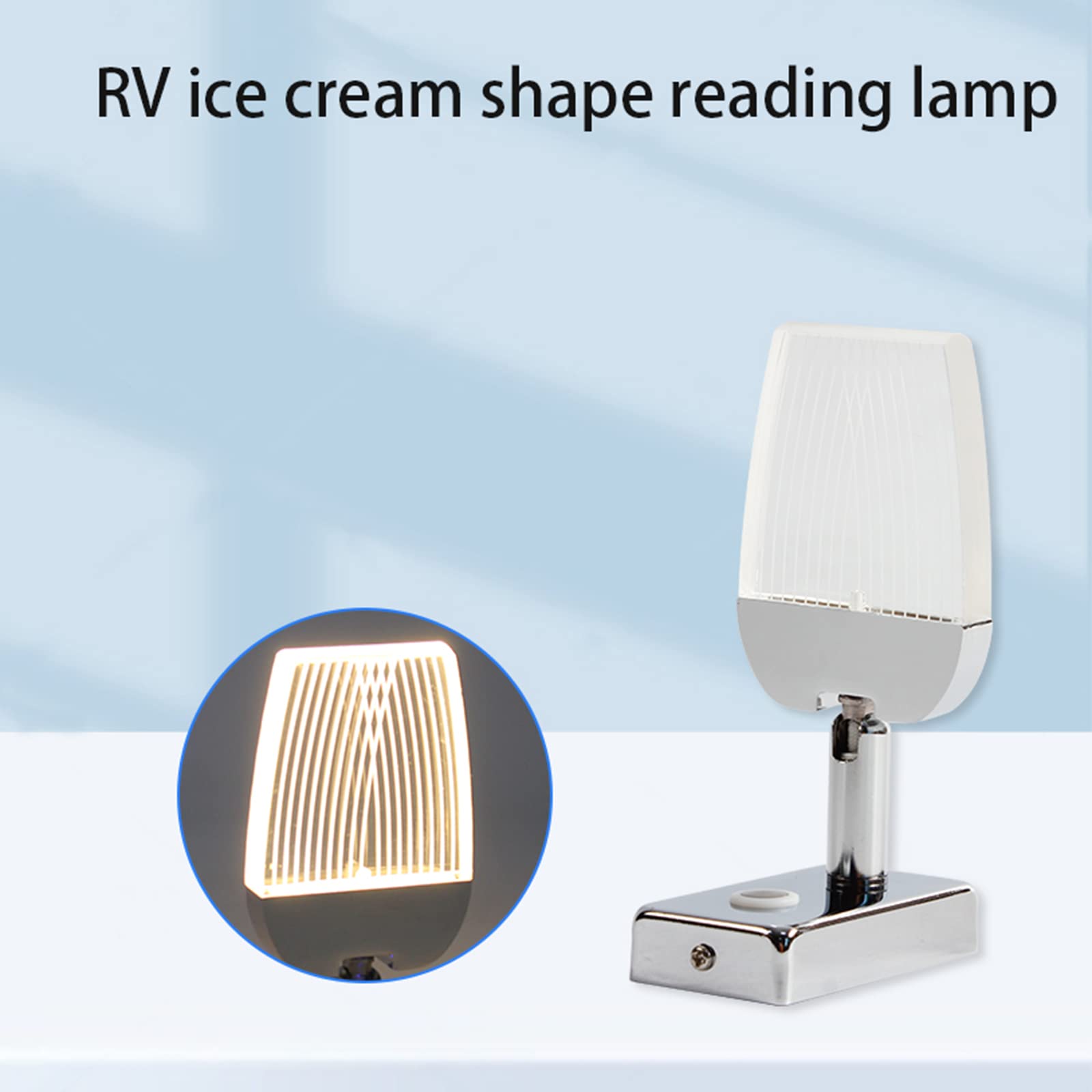 Lumière Blanche, Lampe de Lecture intérieure, Warm White