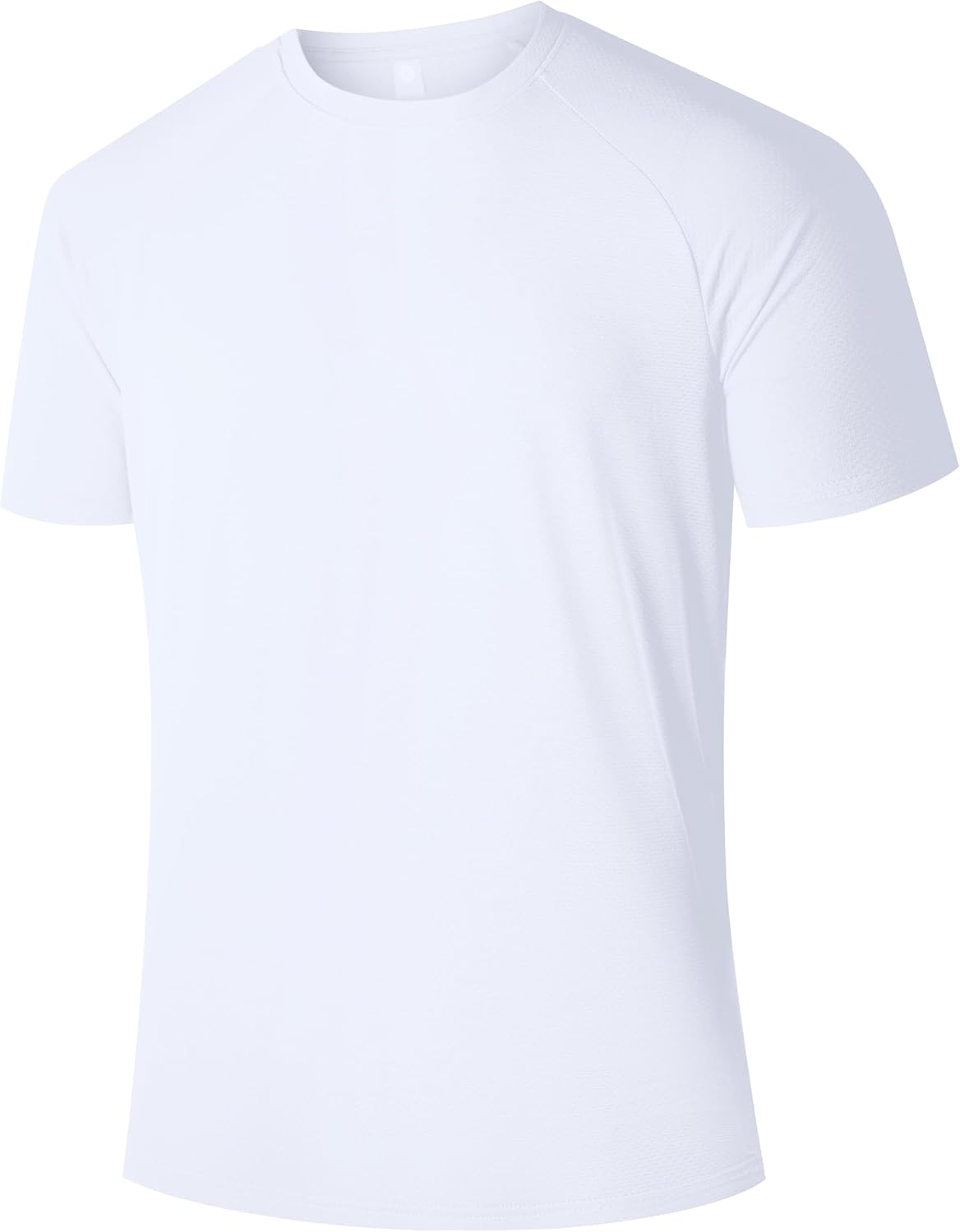 Men’s Short Sleeve Quick Dry Moisture Wicking Active Crew Neck T Shirt - Athletic Running Gym Workout Tee Tops