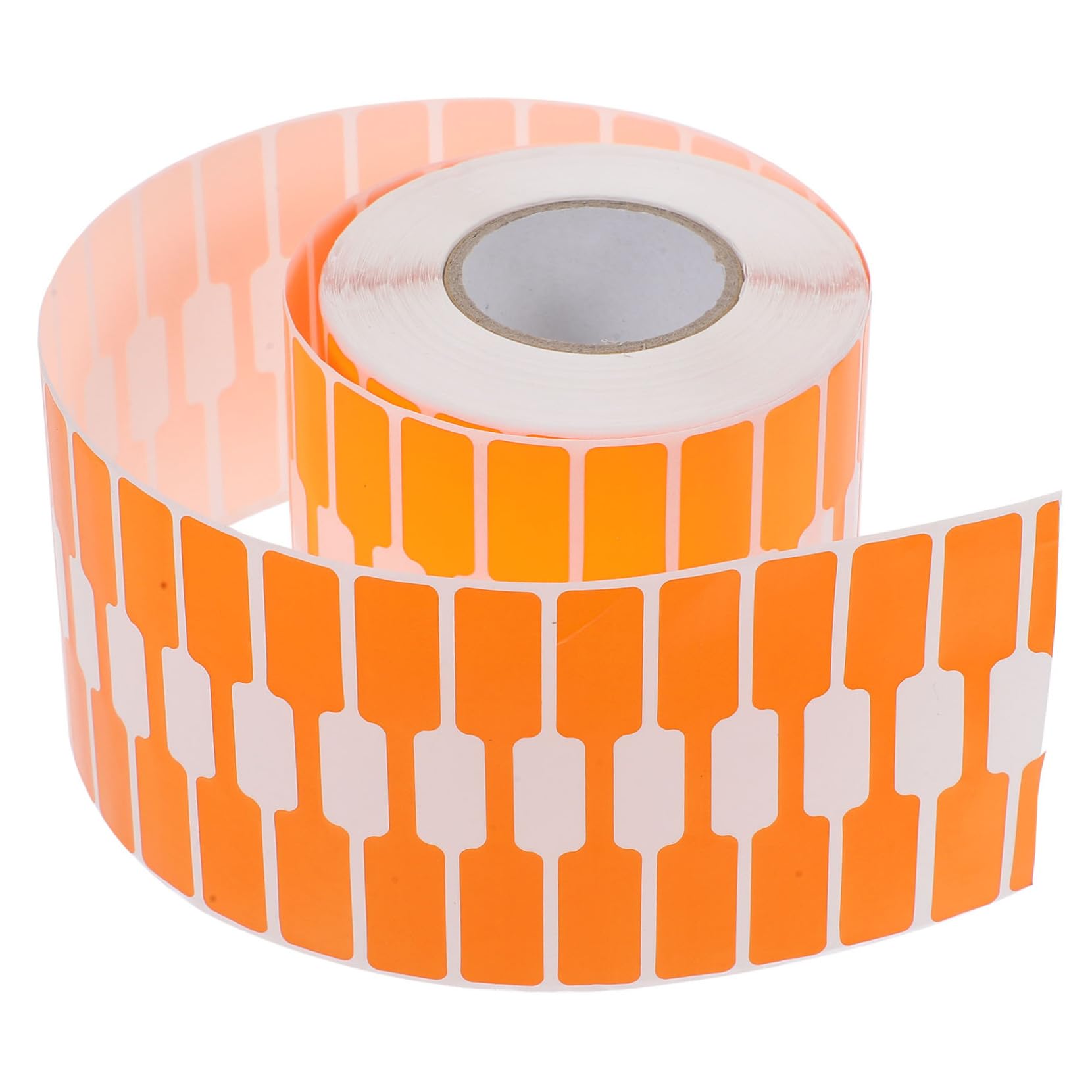 Gadpiparty 4 Sätze Schmucketiketten Schild Handgemacht Mit Farbig Schmuck Aufkleber Schmuckaufkleber Zum Klebeetikett Warenpreisaufkleber Preisetiketten Papier Orange 2000 Stück * 4
