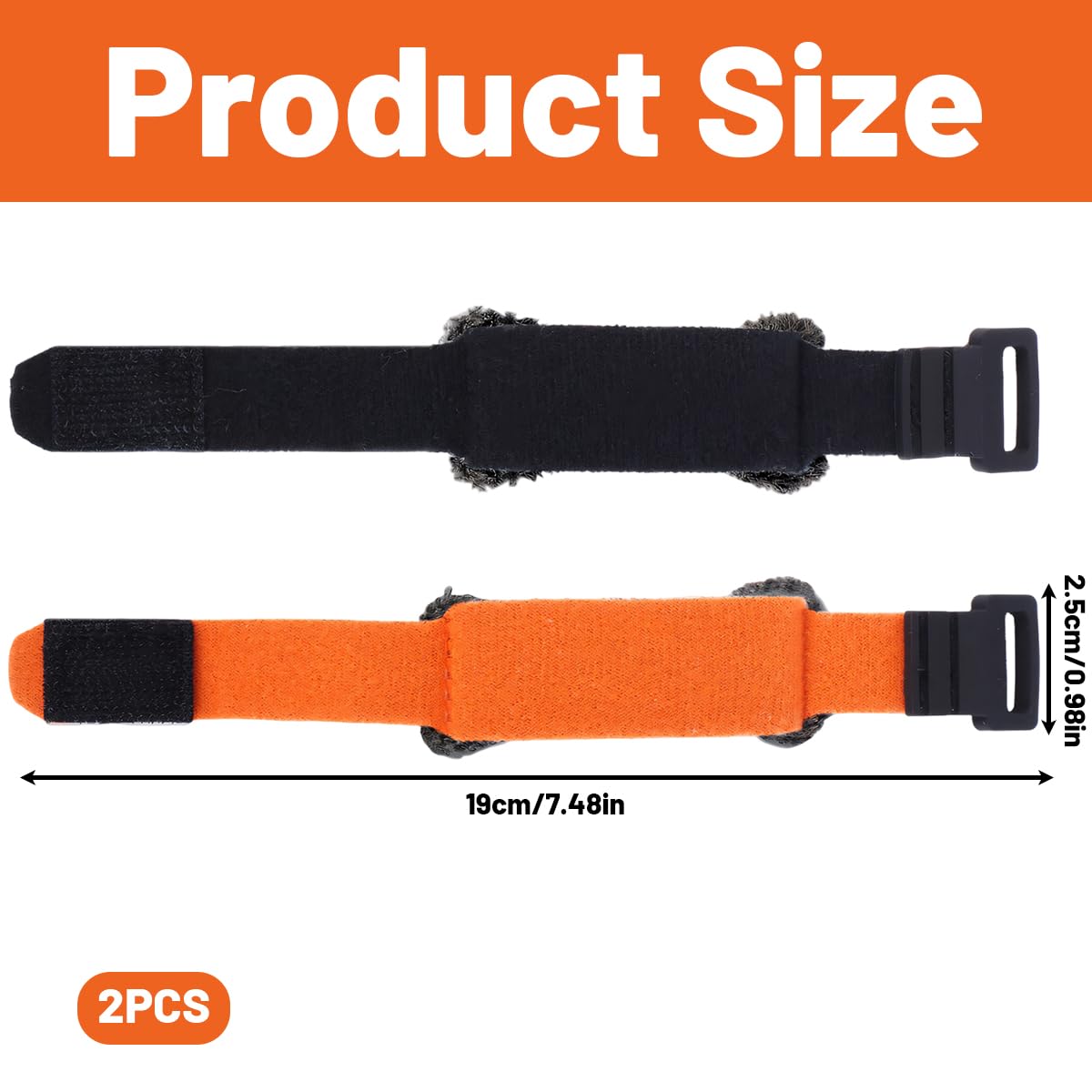 2 Pcs Guitar Fret Wraps, Guitar String Mute, Guitar Accessories, for Practice and Performance, Perfect For Practice, Recording, Live Performance — Amazon image 2