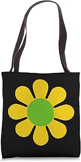 Vintage Ricky Ticky Sticker Hippie Flowers Power 60s 70 RETO Tote Bag