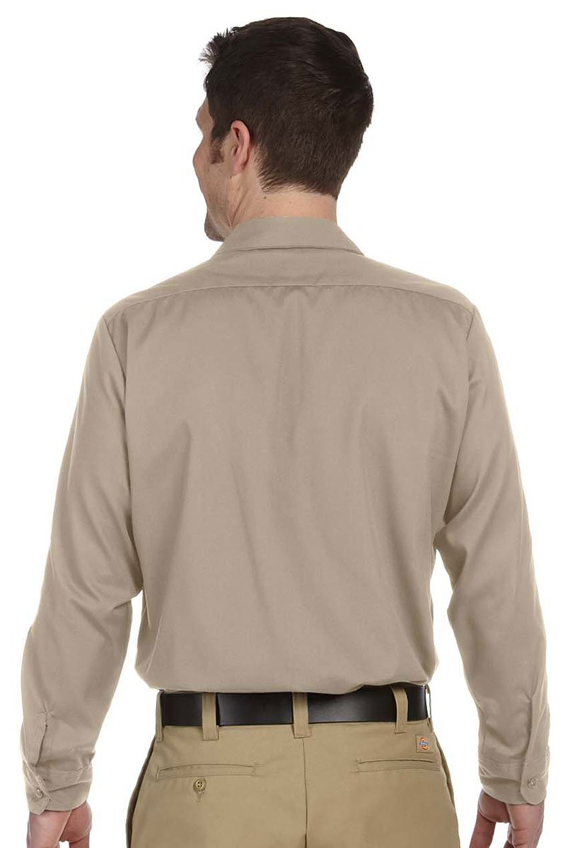 Camicia da lavoro industriale uomo LL535 LS-DARK NAVY-L