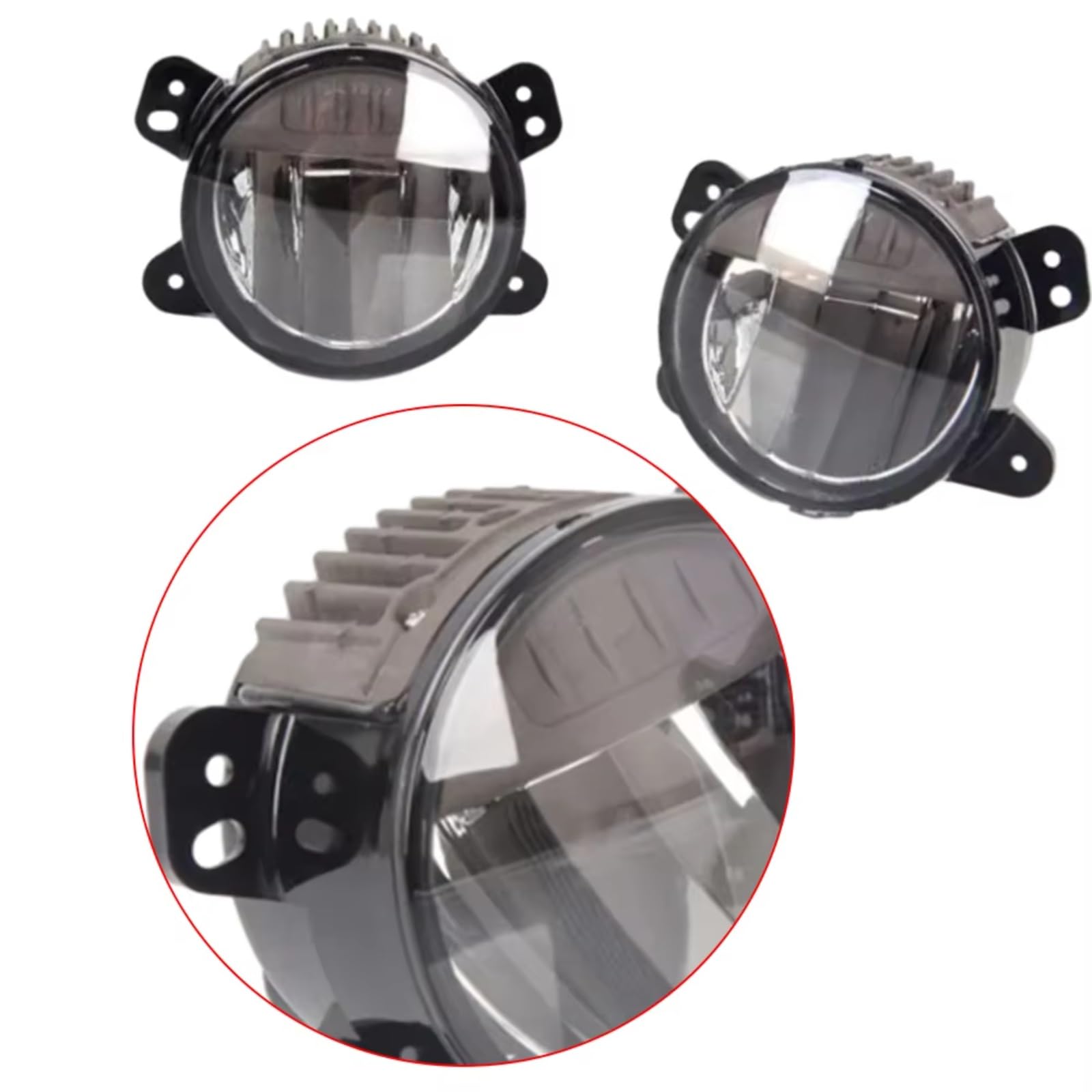 Fendinebbia Per Auto Faro Fendinebbia Per Gladiator JT 2020-2024 Fendinebbia guida | 1 set di fendinebbia per paraurti anteriore leggero 82215163 Parti di ricambio automatiche Indicatore di direzione
