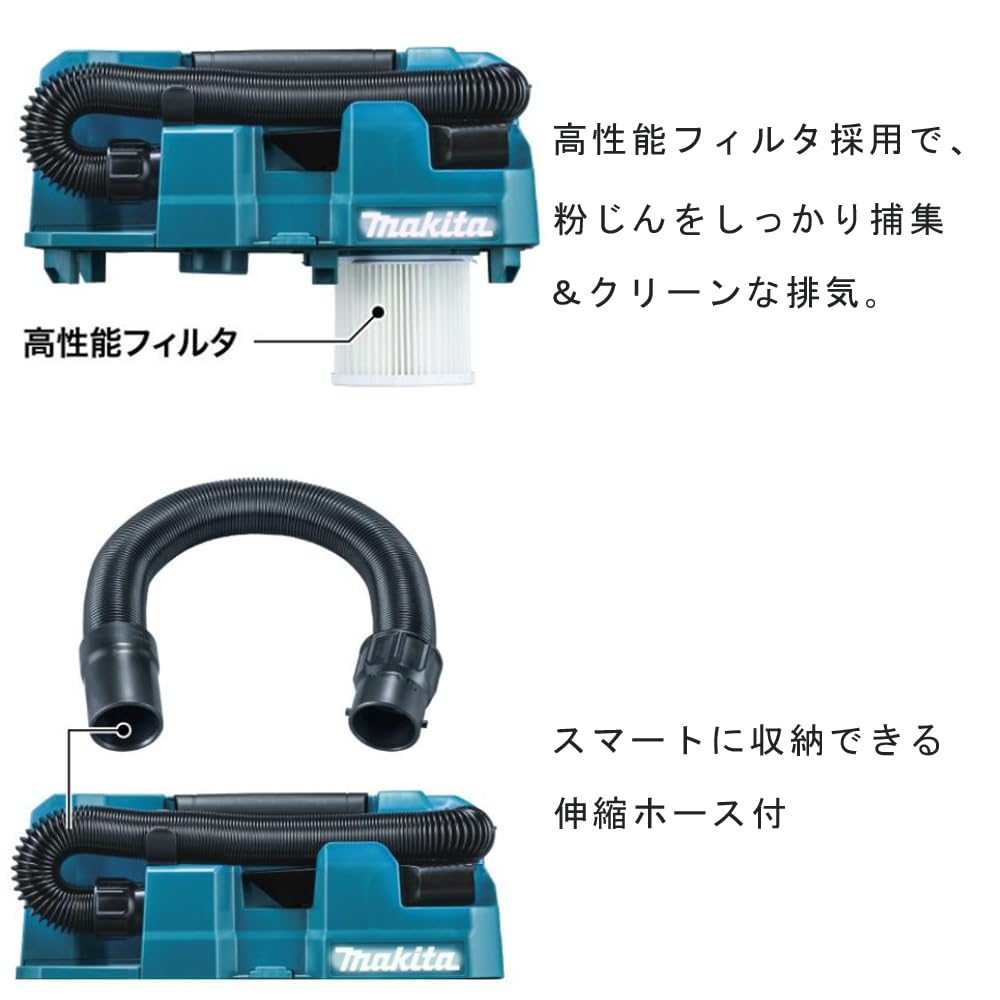 Amazon.co.jp: マキタ40Vmax用充電式集じん機VC014GZ 純正
