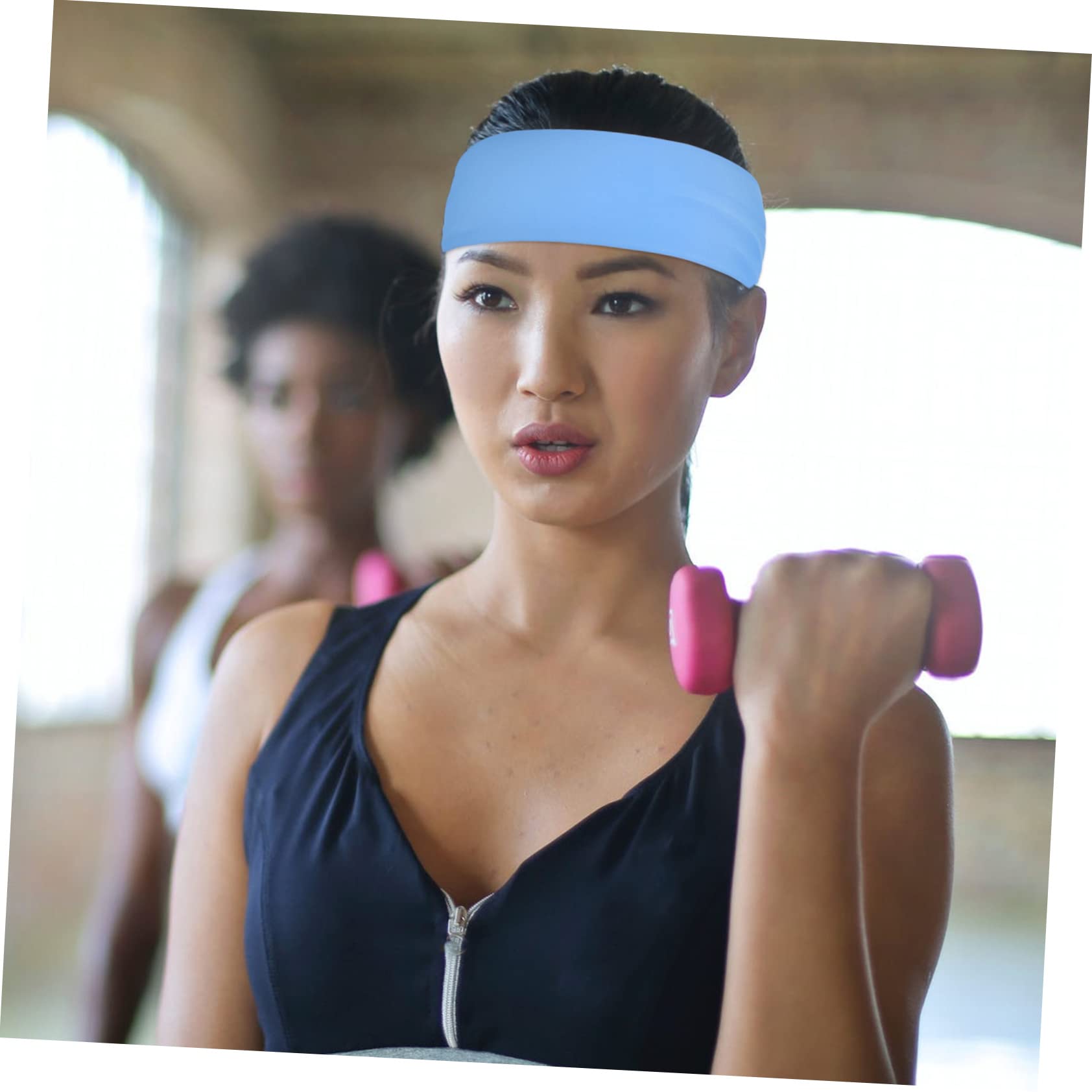 Healvian Bandeau De Sport Élastique pour Hommes Et Lot de Absorbant Transpiration pour Yoga Et Running