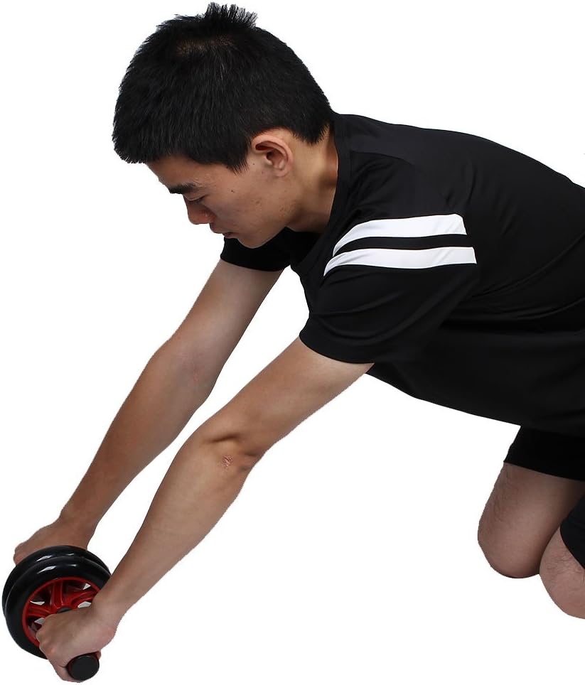 Home Gym Non- Handles Body Fitness Exercise Training Abdominal Workout Double Wheels Rollers (id: 11c 023 5ec 423 38e