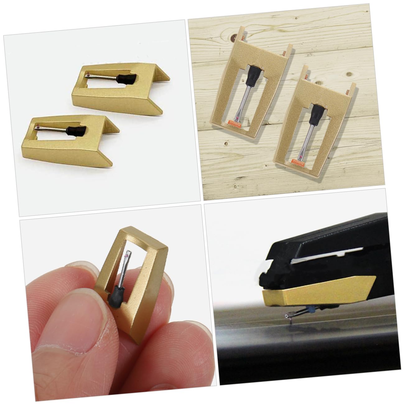 OFFSCH Record Player Needle Replacement Universal Fit Stylus for Vinyl Records Design