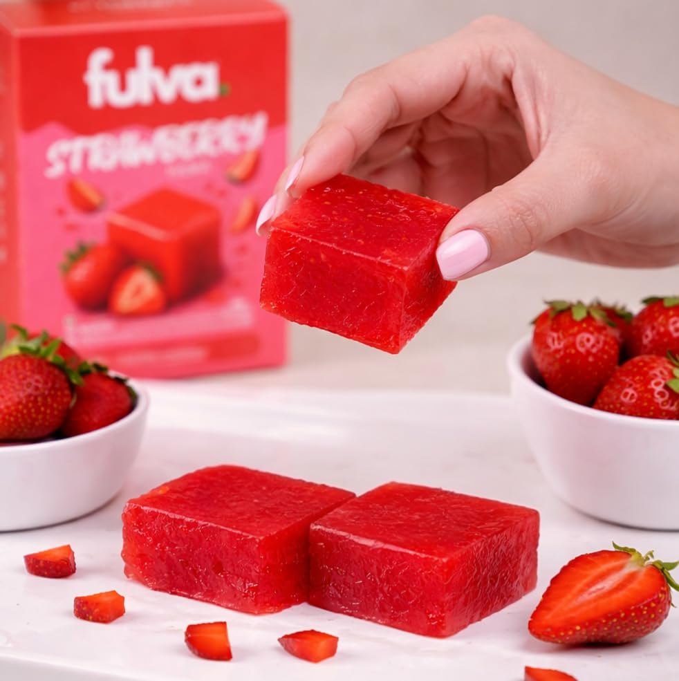 Image of Fulva Strawberry Halwa 200g, Authentic Kozhikoden Halwas, Traditional Kerala Sweet, Soft Chewy Soft Sweet Indian Dessert, Kerala Halwa, Gourmet Festival & Gifting Packed Mithai
