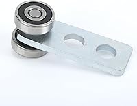 Vista 3 de Conjunto de carritos de 2 ruedas Fuperoo con rodillos. Conjunto de carrito con rodamientos. La parte superior del carrito tiene espacio