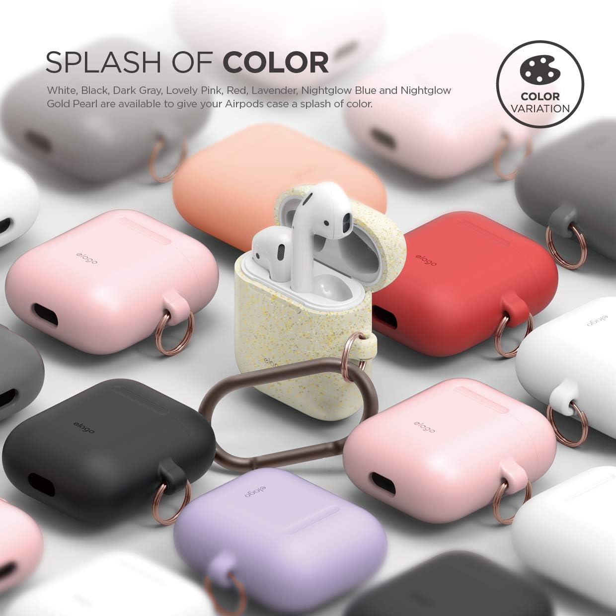 Elago Airpods Hang Case - Lovely Pink