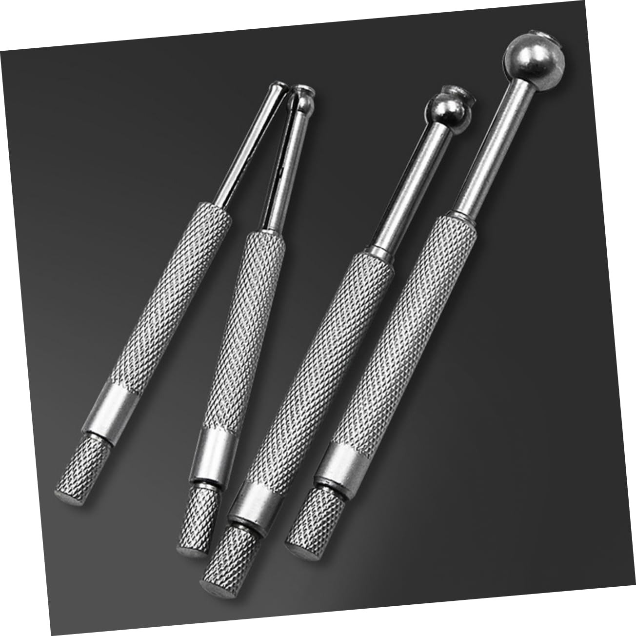 4pcs Adjustable Telescoping Bore Gauge Set for Precise Inner Diameter Measurement Versatile Tool for Small Slots and Grooves