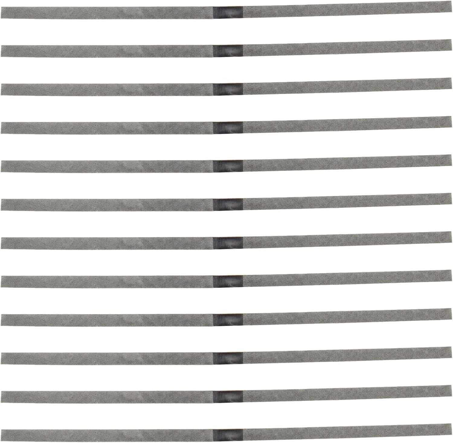 Teeth Polishing Strips (12 Pcs), Single-Sided Filer, 5.9 Inch Long