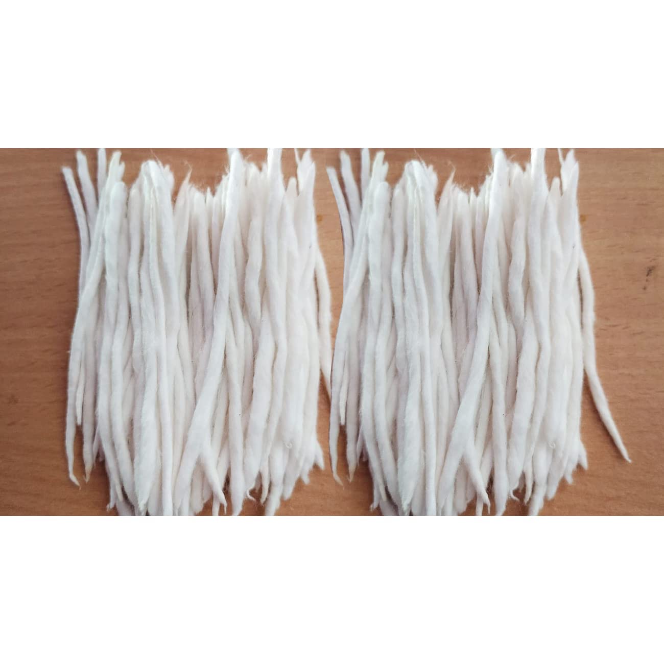 MR Solution Batti Long Cotton Wicks for Diya, Lambi Batti for Puja, 45pc