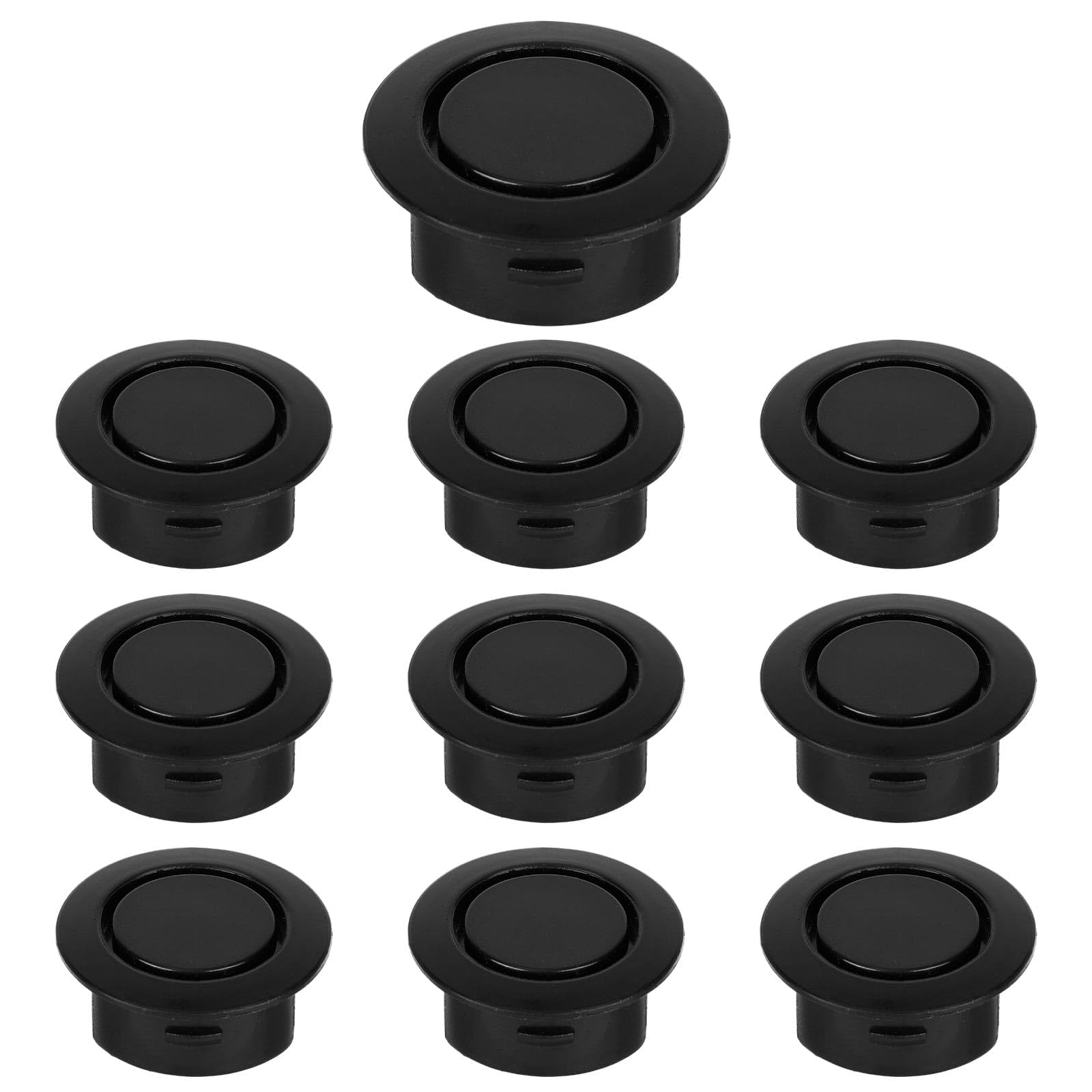 R-timer 10 Pcs Bumper Parking Sensor Hole Plugs for Citroen C2 C3 C4 C5 C6 C3-XR C4X C5X C5 Aircross, Reverse Radar Cover Caps Dust-Proof Rear Bumper Plug Covers Plastic,S-OD:26mm