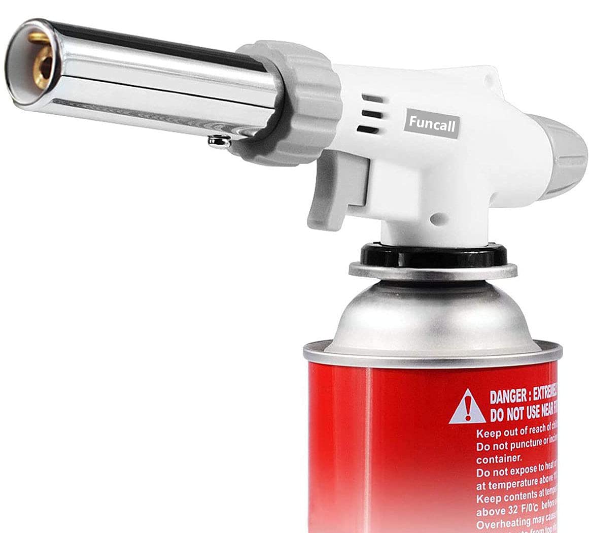 Butane torch kitchen flashlight torch lighters butane can be used to make caramel pudding, baking, welding (not including butane gas)