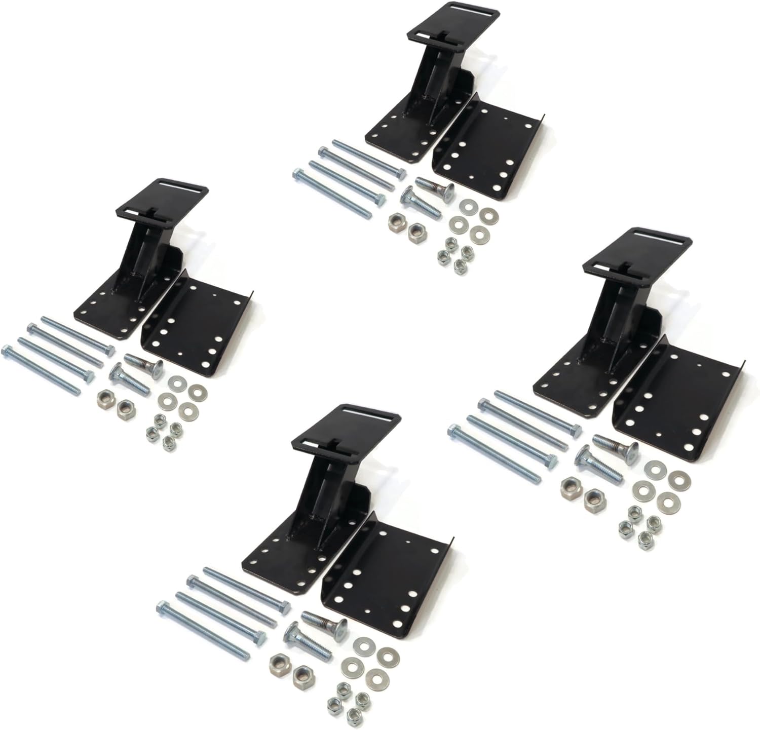 The ROP Shop | (Pack of 4 Spare Tire Wheel Mount Kit, Heavy Duty Carrier for 6 & 8 Lugs, 27021