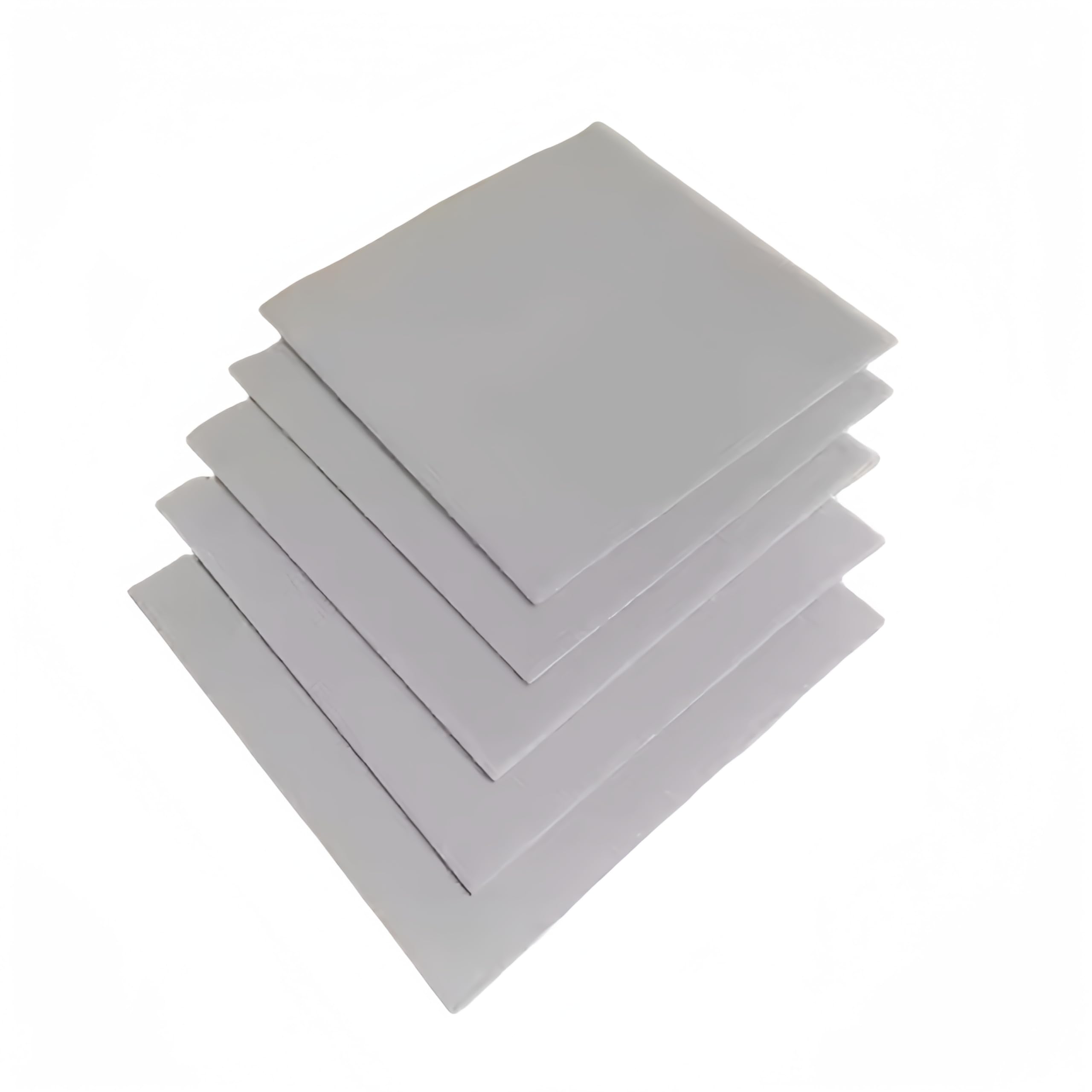 Ultracienka płyta ceramiczna z azotku aluminium - 114x114mm nieporowata płyta AIN - 1szt(Thickness:0.38mm)