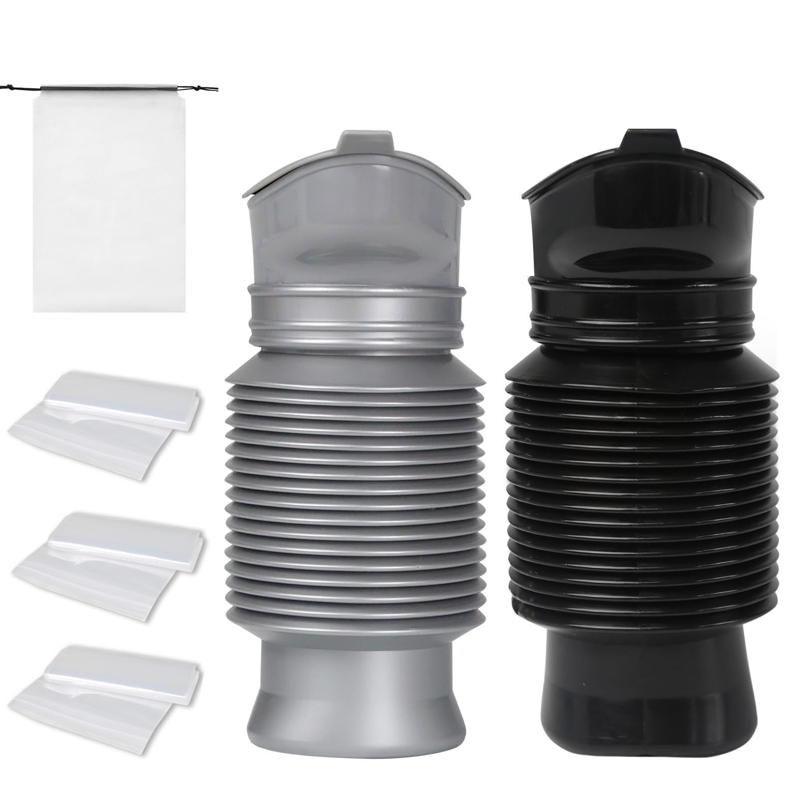Pee Bottles for Men,Portable Urinal for Men,Collapsible Urine Bottle 750ML