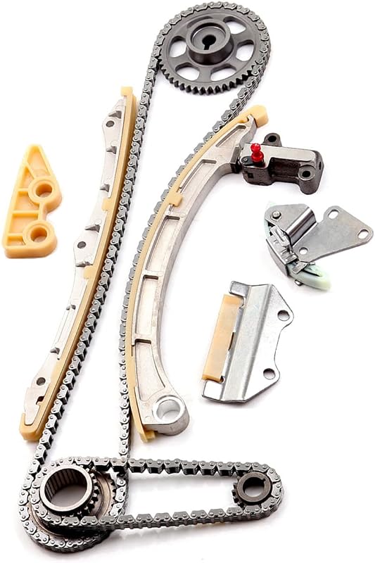 Kit de corrente de comando WQ W&Q AUTO PARTS para Acura TSX, Honda Accord, CR-V e Element 2.4 DOHC – Conjunto completo