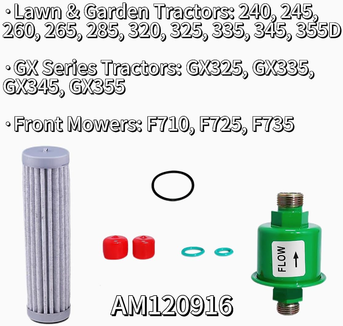AM120916 M806848 Transmission Filter – Compatible with Lawn/Garden Tractors & Front Mowers