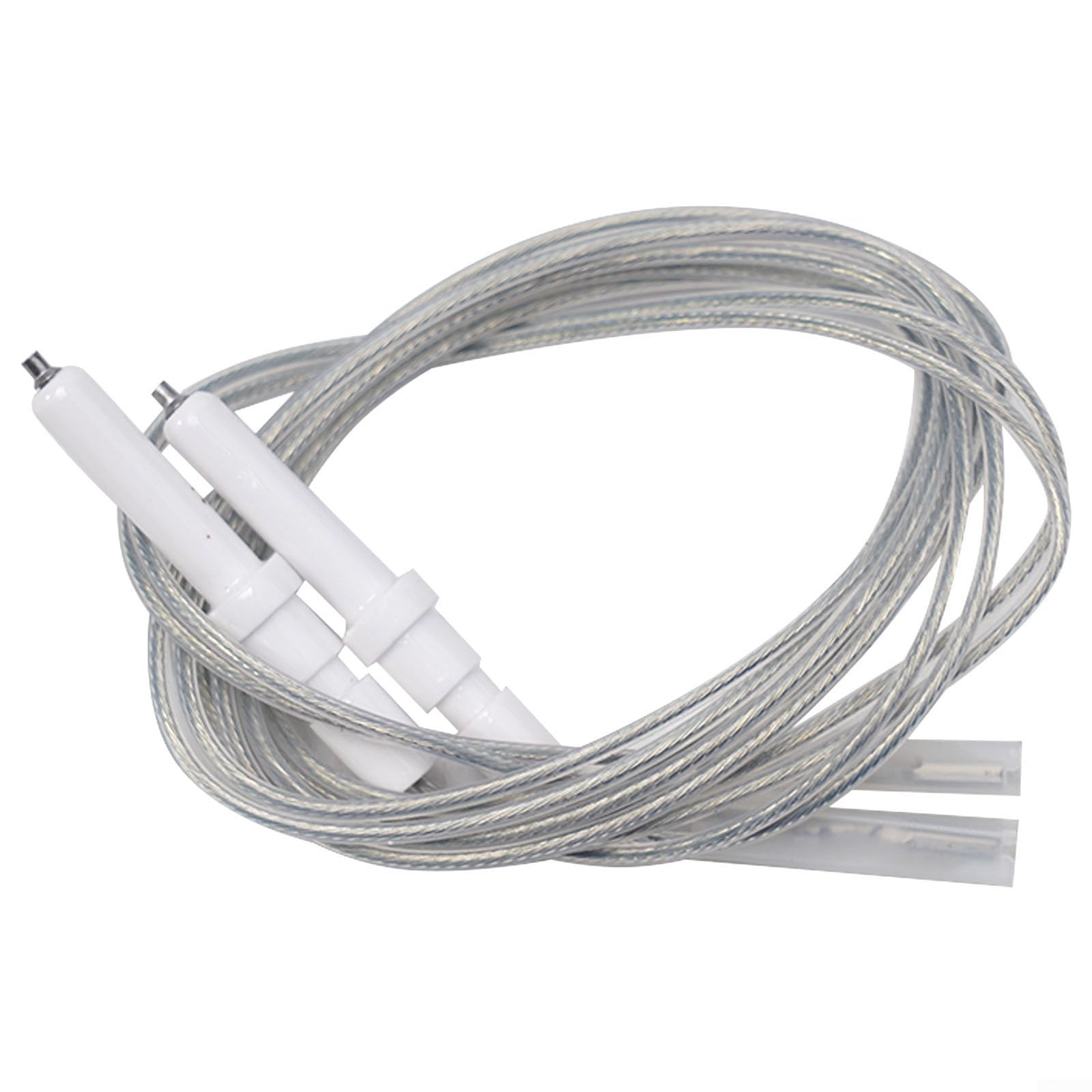 2Pcs Gas Cooker Range Stove Spare Parts Ignitor for IGNITION Wire Gas Grill Ignitor Wire for IGNITION Electrode Replacement (45mm)