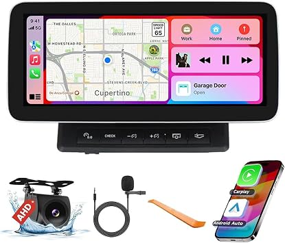 for Audi A6 2005-2011 10.25" Octa Core 8G+64G Car CarPlay Android Auto Navigation Android Stereo GPS Radio Display IPS Touchscreen Headunit Tablet Media Player
