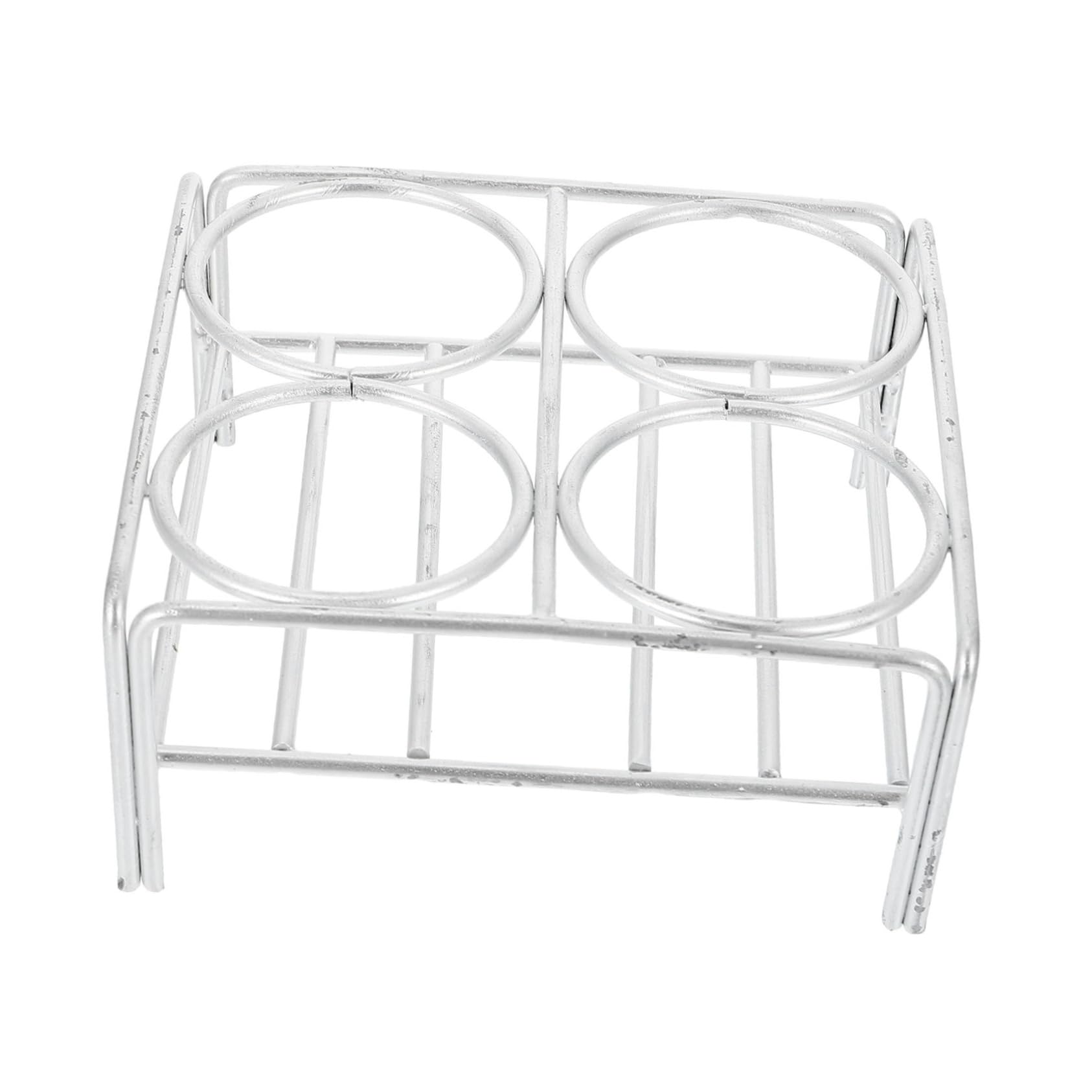 Gatuida 3pièces Support De Creuset De Laboratoire Plaqué Étagère à Creuset Accessoire Pratique Pour Expériences Scientifiques