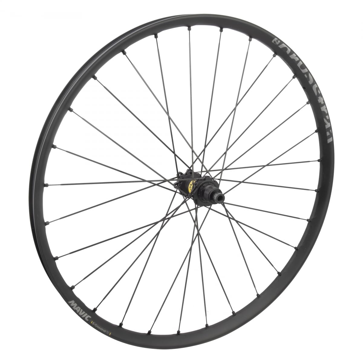 Mavic E-CrossTrail SL 29-Inch Tubeless-Ready E-MTB Rear Wheel | 30mm Aluminum Rims with FORE & PFP Technologies, Black Shield Rim Protection, Aero Straight-Pull Spokes, 12-Speed XD Hub, Durable Lightw