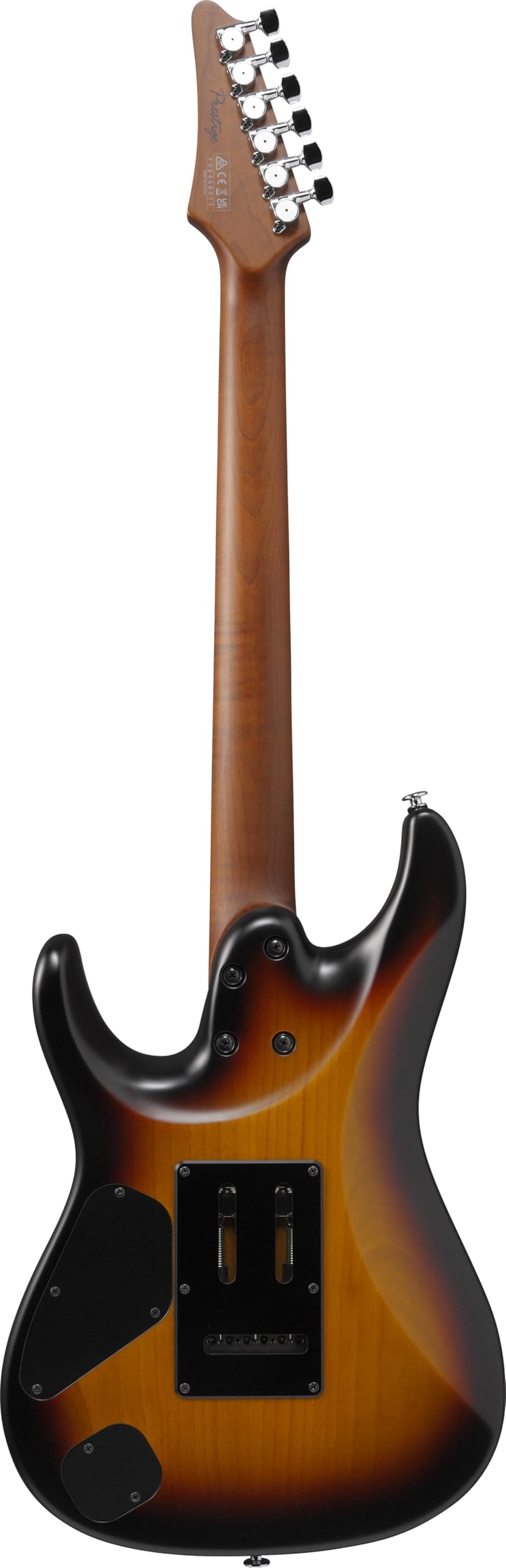 Amazon.com: Ibanez Prestige AZ2402 - Tri Burst Fade Flat : Musical