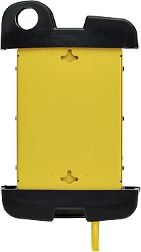 Tripp Lite Eaton TLM825SA Heavy Duty Power Strip with Surge Protection, 8 Outlets, 3900 Joules, Yellow Metal Housing, 25ft Cord, Keyhole Mounting Slots, Cord Wrap, Industrial Garage Work Shop Bench