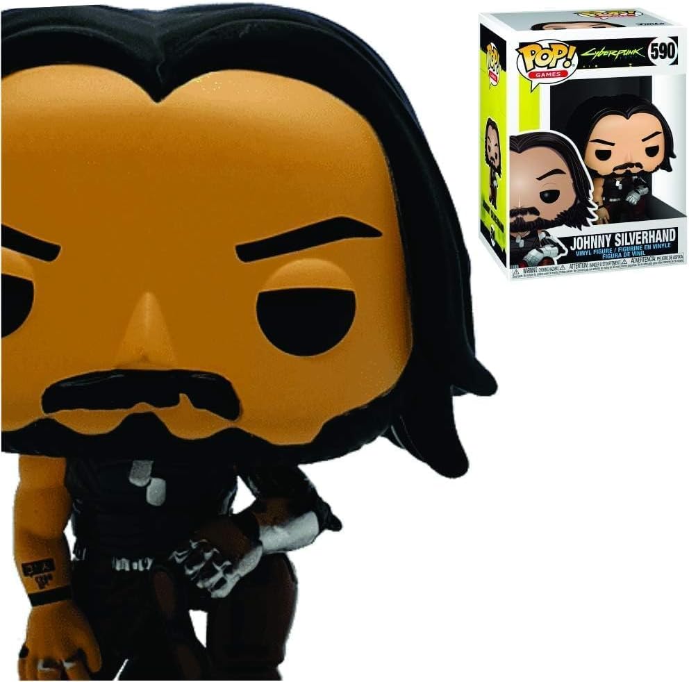 Funko Pop! Games: Cyberpunk 2077 - Johnny Silverhand, Multicolor, Model:47161