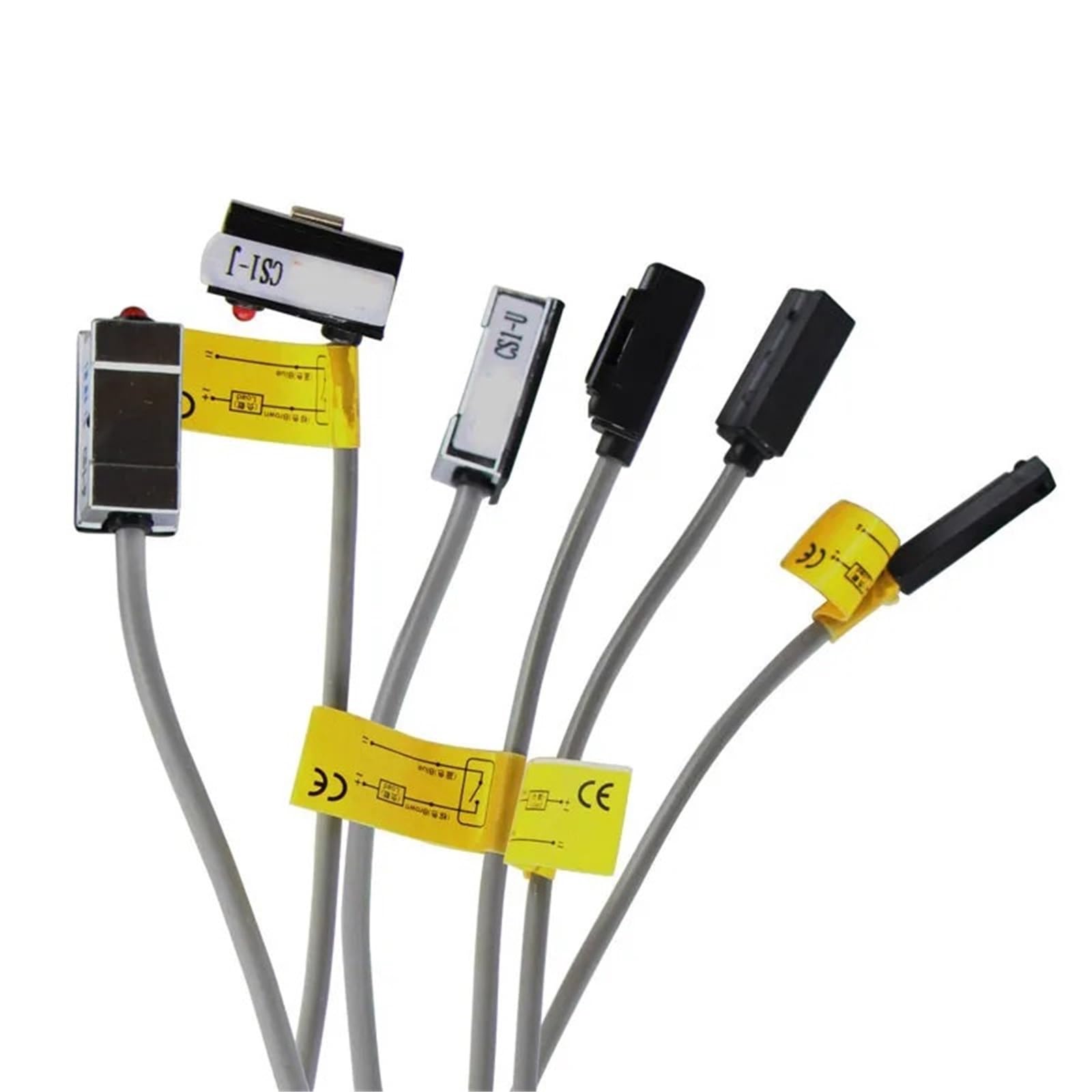 Cilindro pneumatico CS1-J Sensore magnetico a lamella CS1-G CS1-M CS1-U CS1-F D-A93 D-Z73 D-A73 D-C73 elettrovalvola di commutazione(CS1-M020-S25)