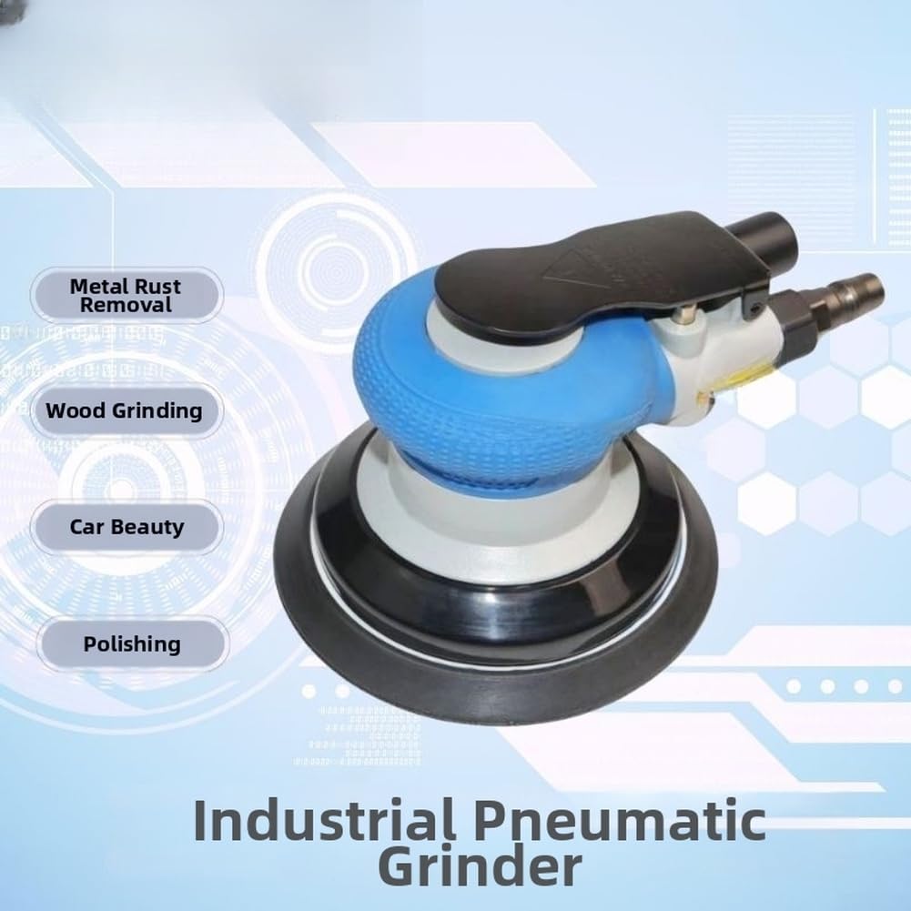 Lucidatrice pneumatica per auto, 12.000 giri/min, senza polvere (15,2 cm)