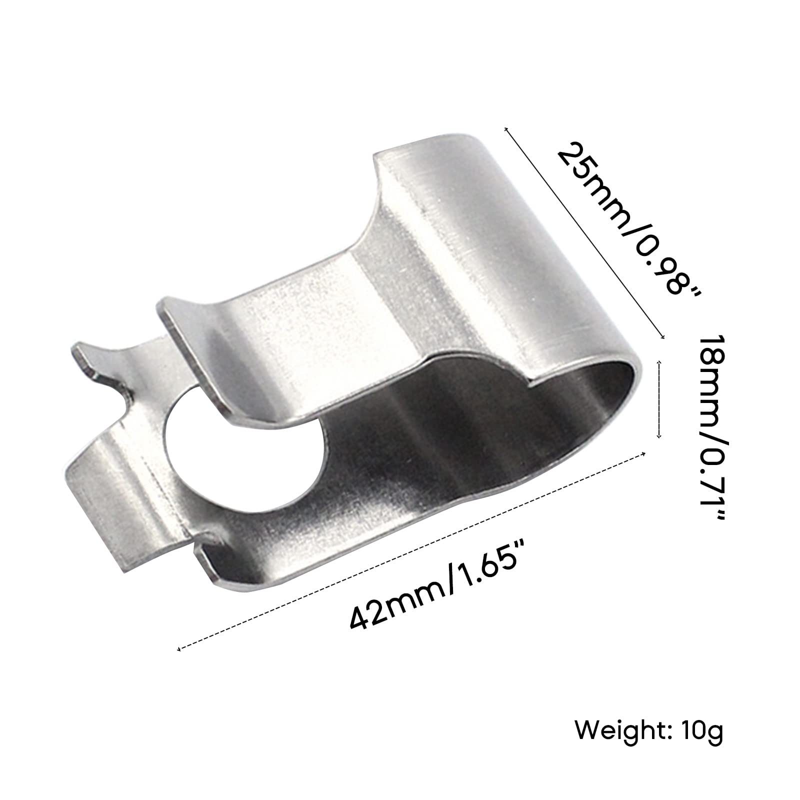 Clip de actuador de sonajero de varilla de desagüe turbo para coche, accesorios plateados 06J145220A para turbocompresor de golf, clip de válvula de descarga