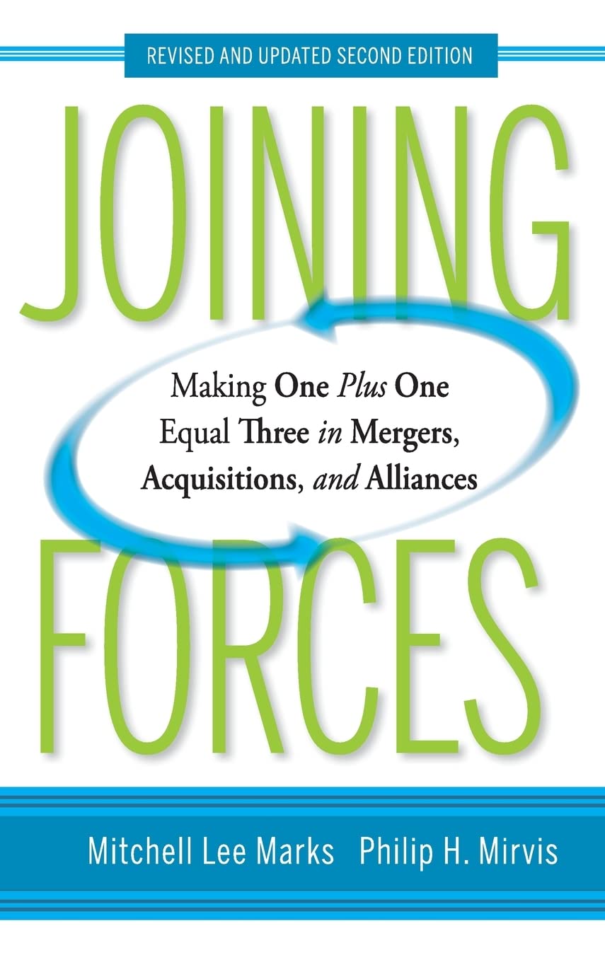 Joining Forces by Mitchell Lee Marks HARDBACK 9780470537374