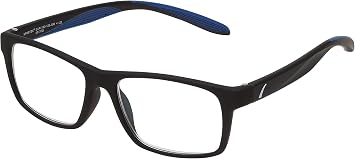 SPORTEX SAV Mens AR4163 Reading Glasses - Flexible, Durable, Lightweight, High-Performance Readers For Men