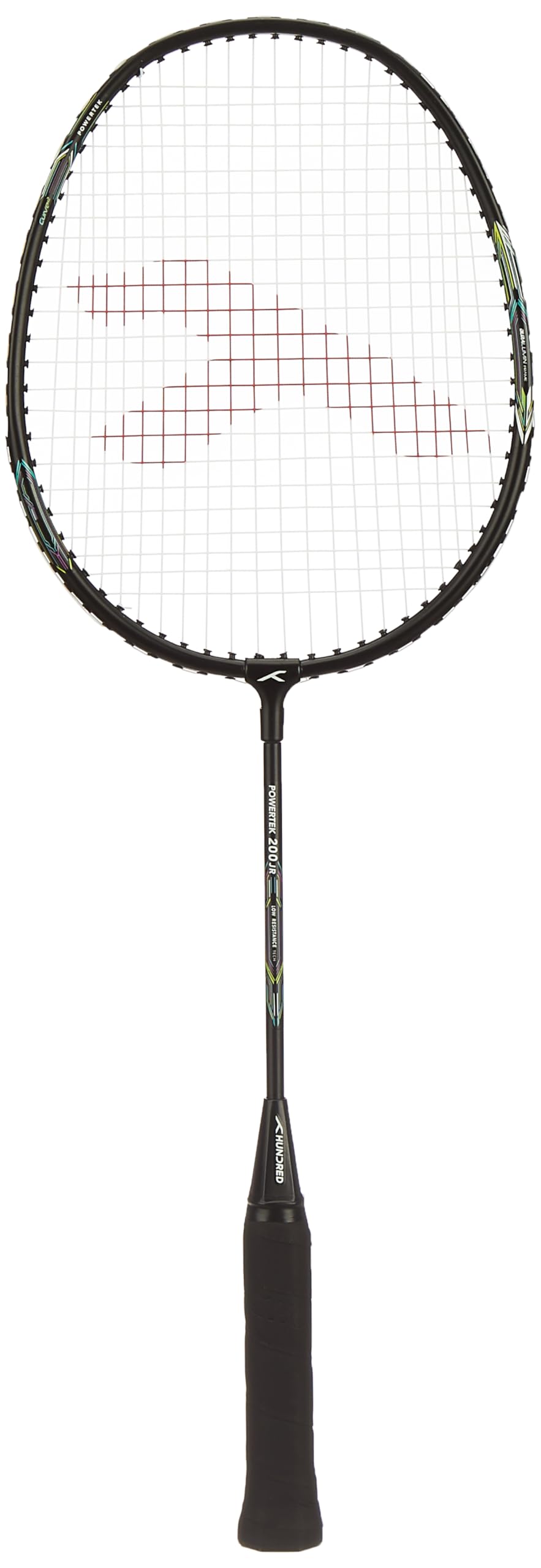 HUNDRED POWERTEK 200 JR Badminton Racket with Full Cover (90g, Black) (B0CGNCGPP4) Amazon Price History, Amazon Price Tracker