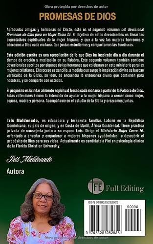 Promesas de Dios: Para una mujer como Tú (Spanish Edition)