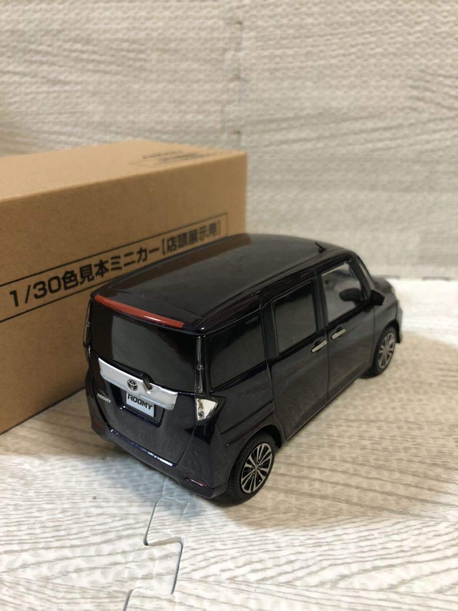 【非売品】トヨタ　ROOMY ミニカー　 クールバイオレットクリスタルシャイン ミニカーショップグローバル - 1/30 ディーラー非売品 トヨタ