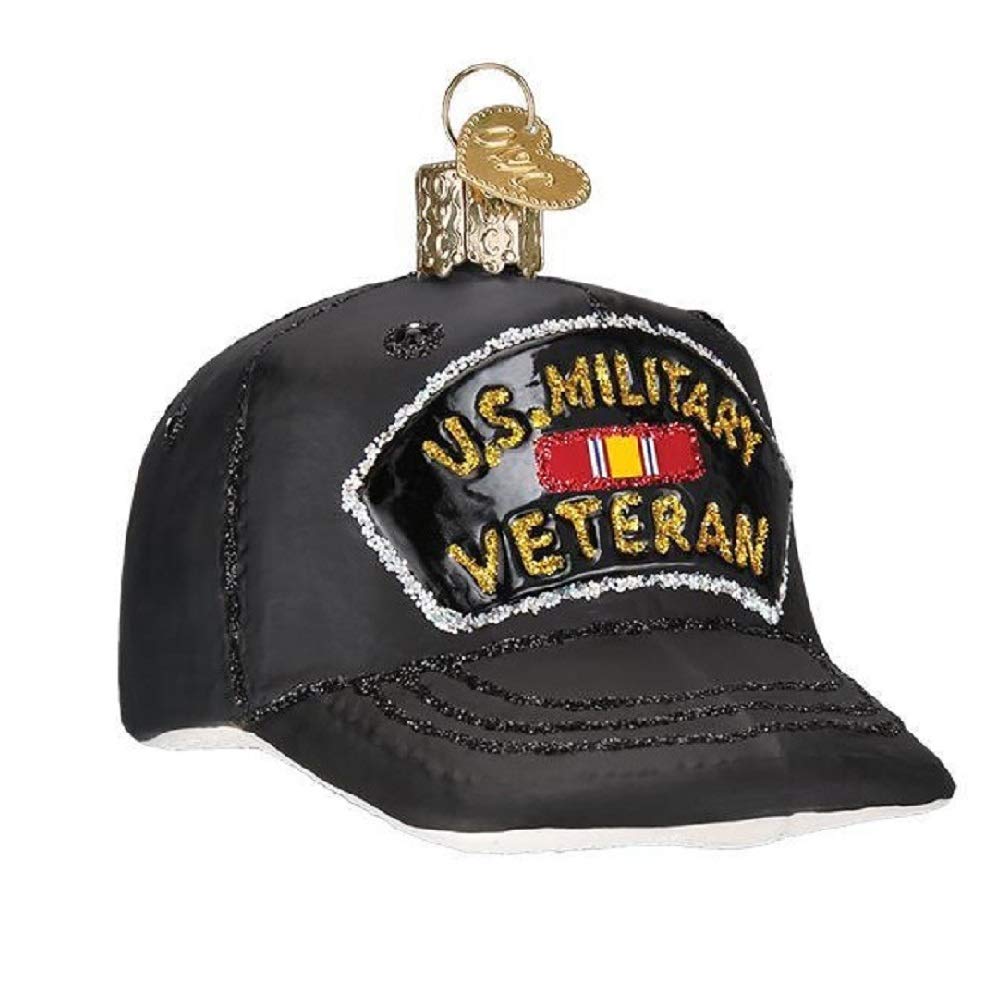 Old World Christmas Veteran's Cap Ornament